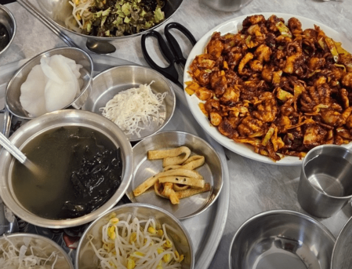 대구앞산 맛집 "아리찬쭈꾸미 앞산" 음식
