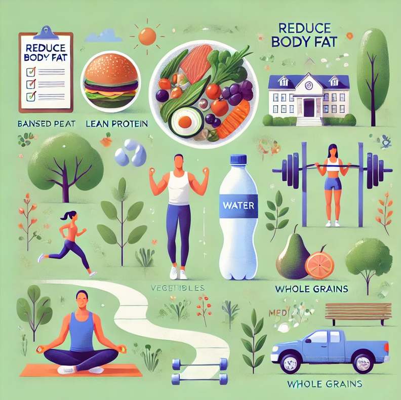 살이 찌는이유와 체지방 감소 팁