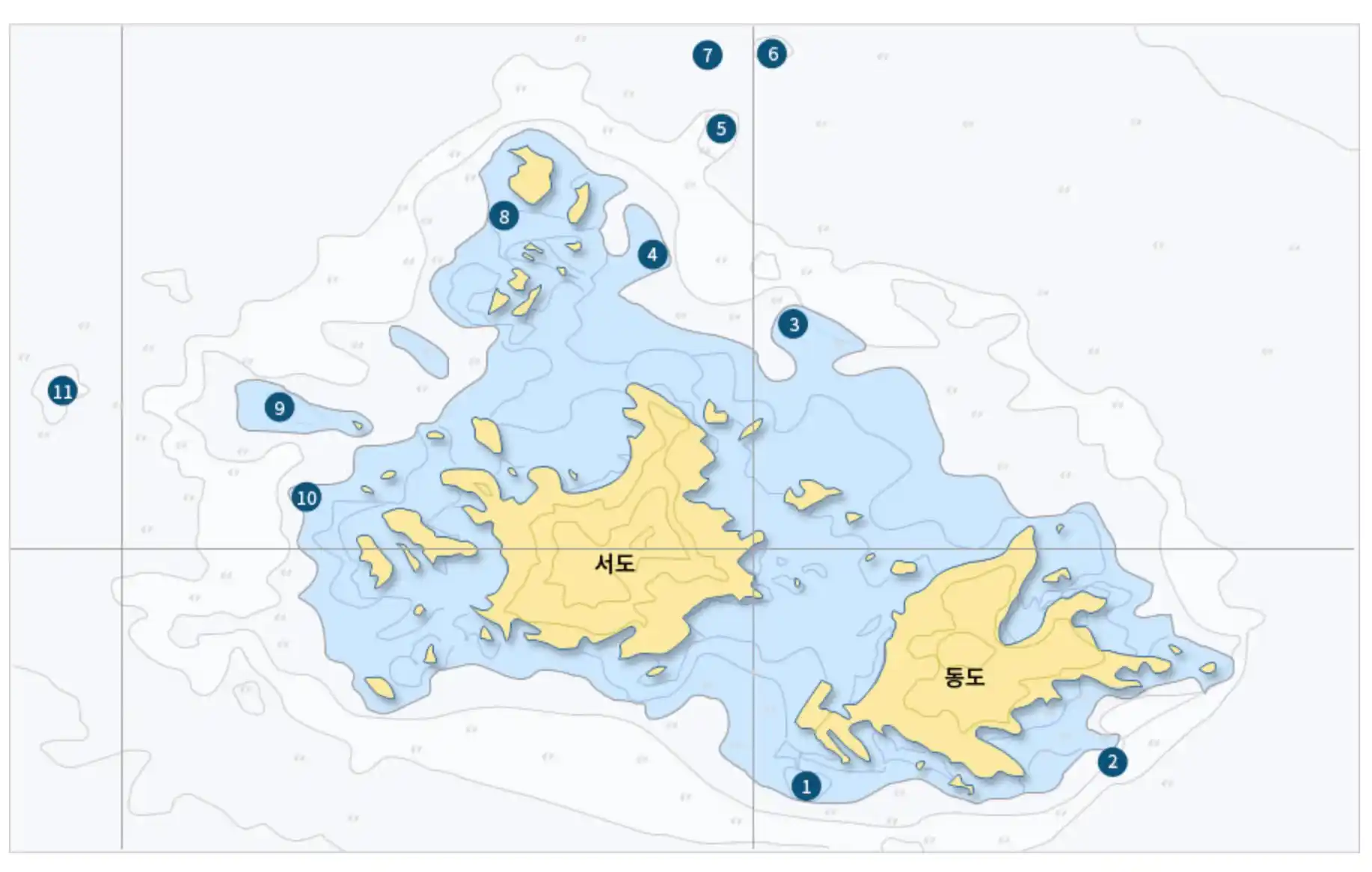 독도 해양 지명