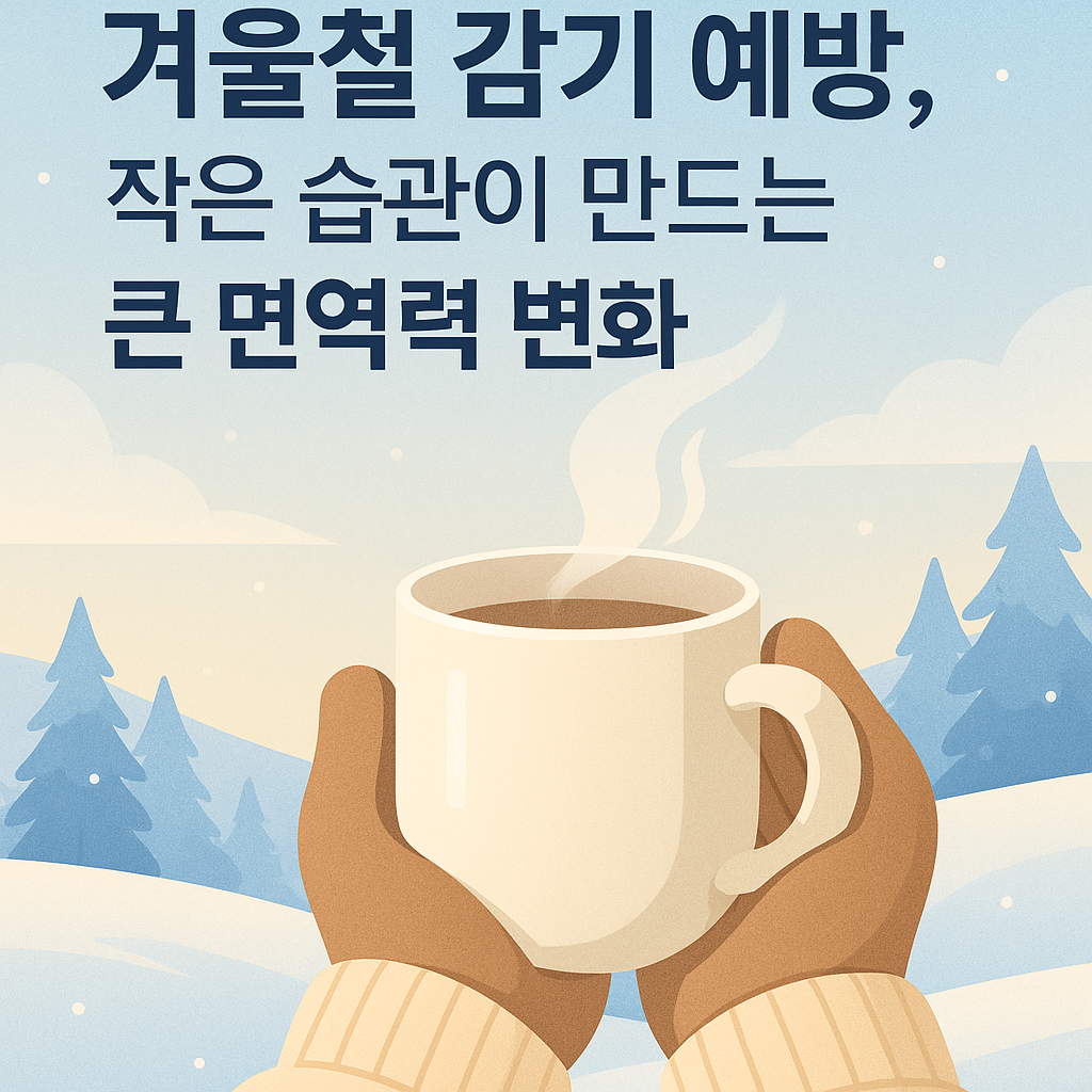 겨울철 감기 예방