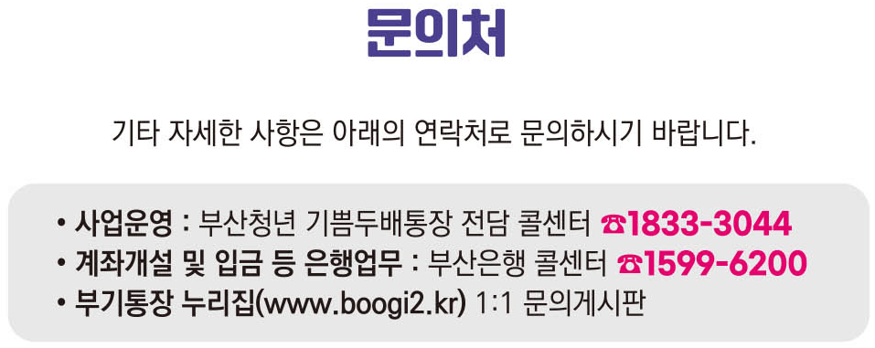 2024 부산청년 기쁨두배통장 360만원 지원받기