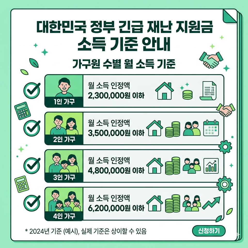 고유가 피해지원금 신청 자격