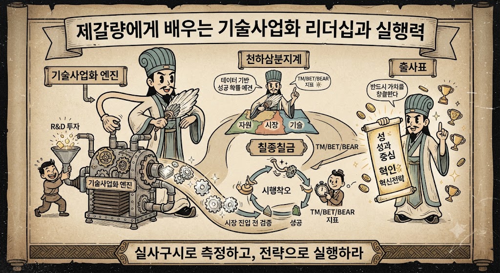 제갈량에게 배우는 기숧사업화 혁신전략