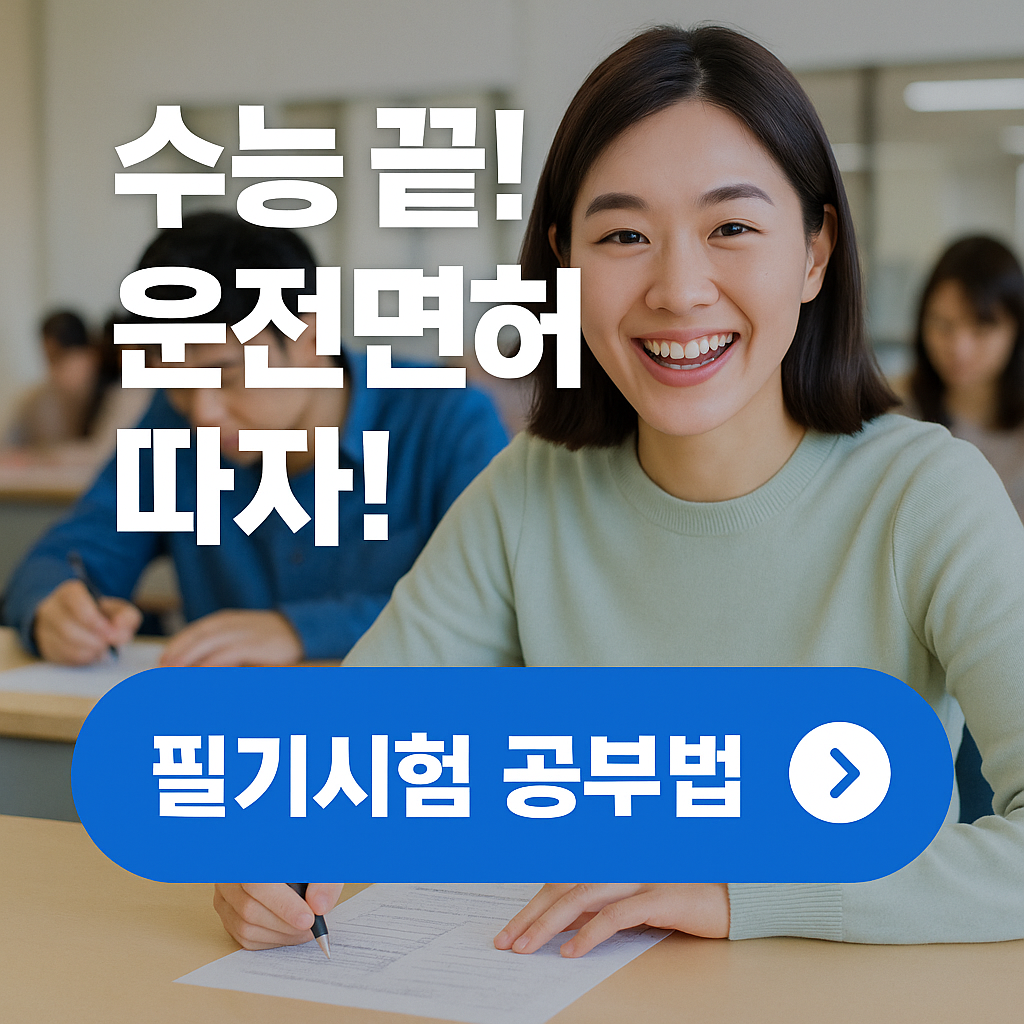 수능끝 운전면허