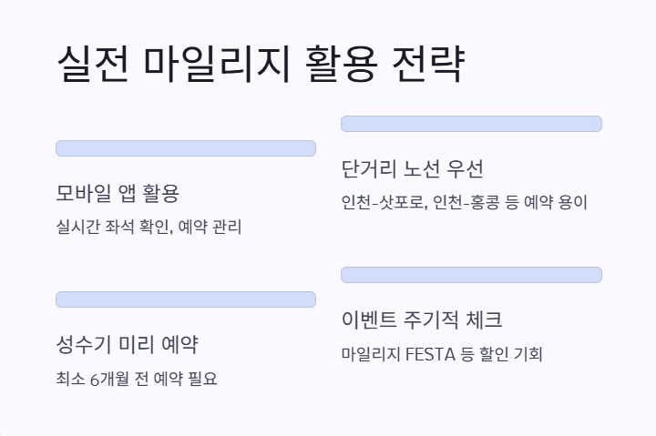 아시아나 마일리지 사용방법 바로 가기 11