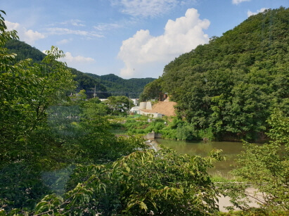 나인블럭 서종점에서 바라본 자연