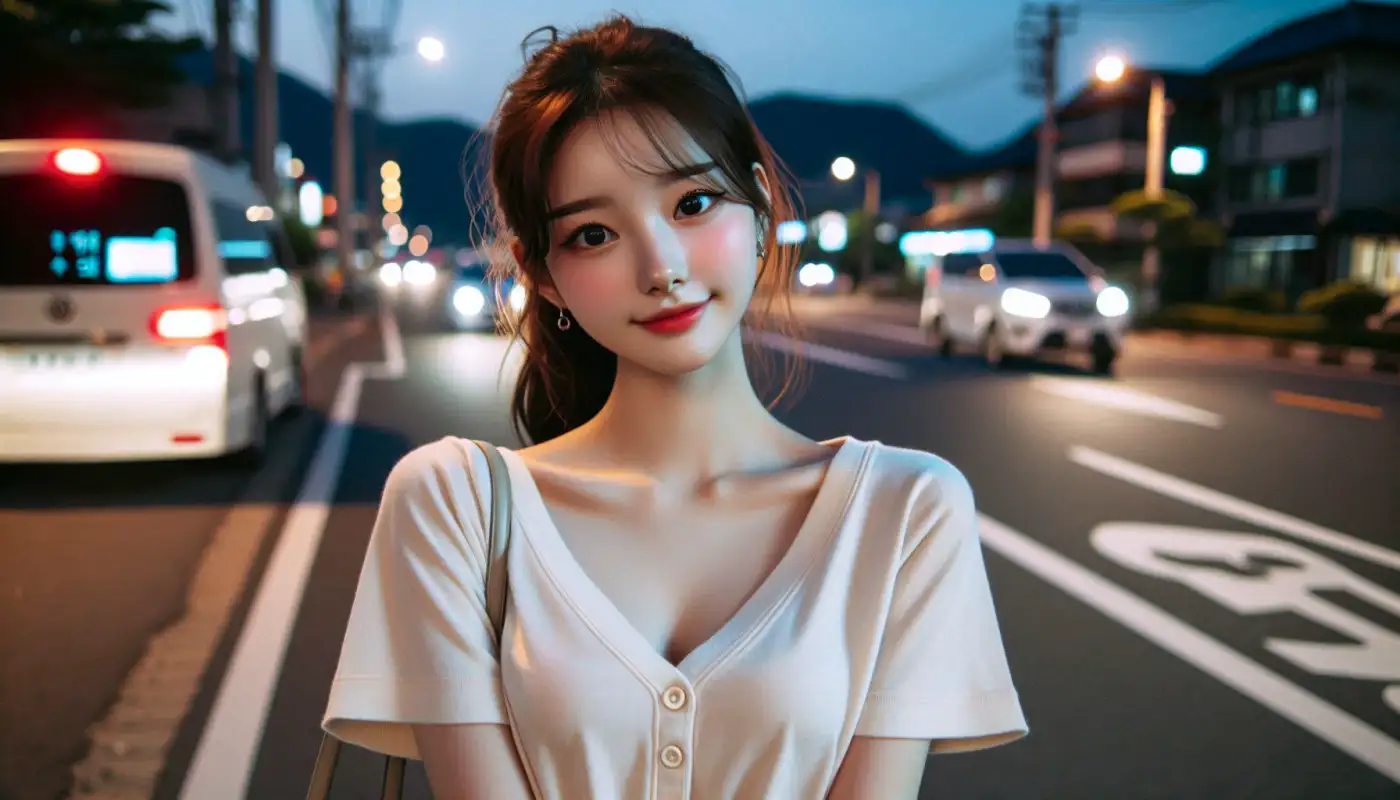 트래블카드-추천을-알아보는-여성의-모습