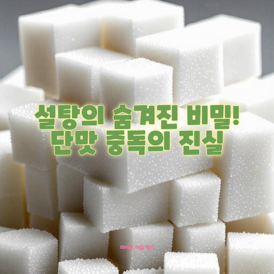 왜 우리는 단맛에 중독될까요?