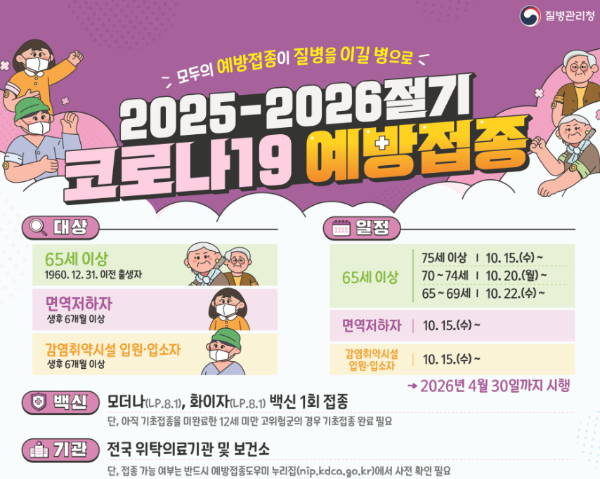 코로나 무료예방접종