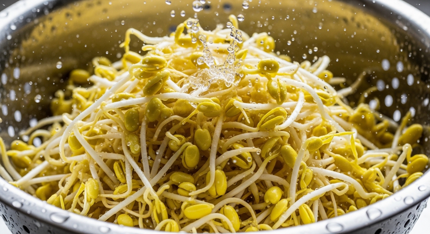 콩나물무침아삭하게