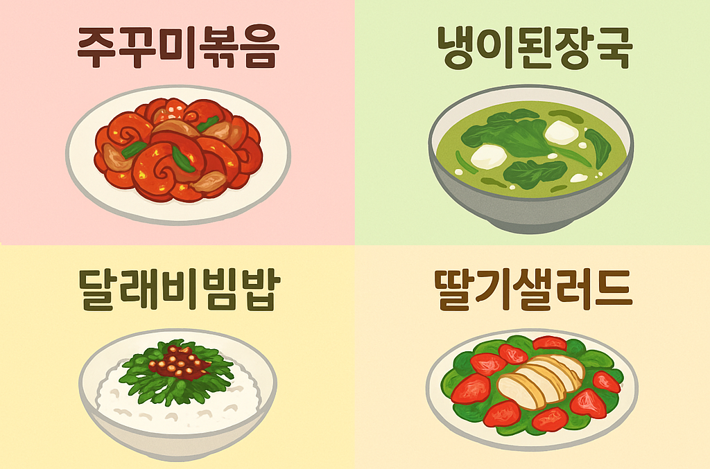 봄! 4월 5월 6월 제철음식과 봄다이어트식단 알아보기