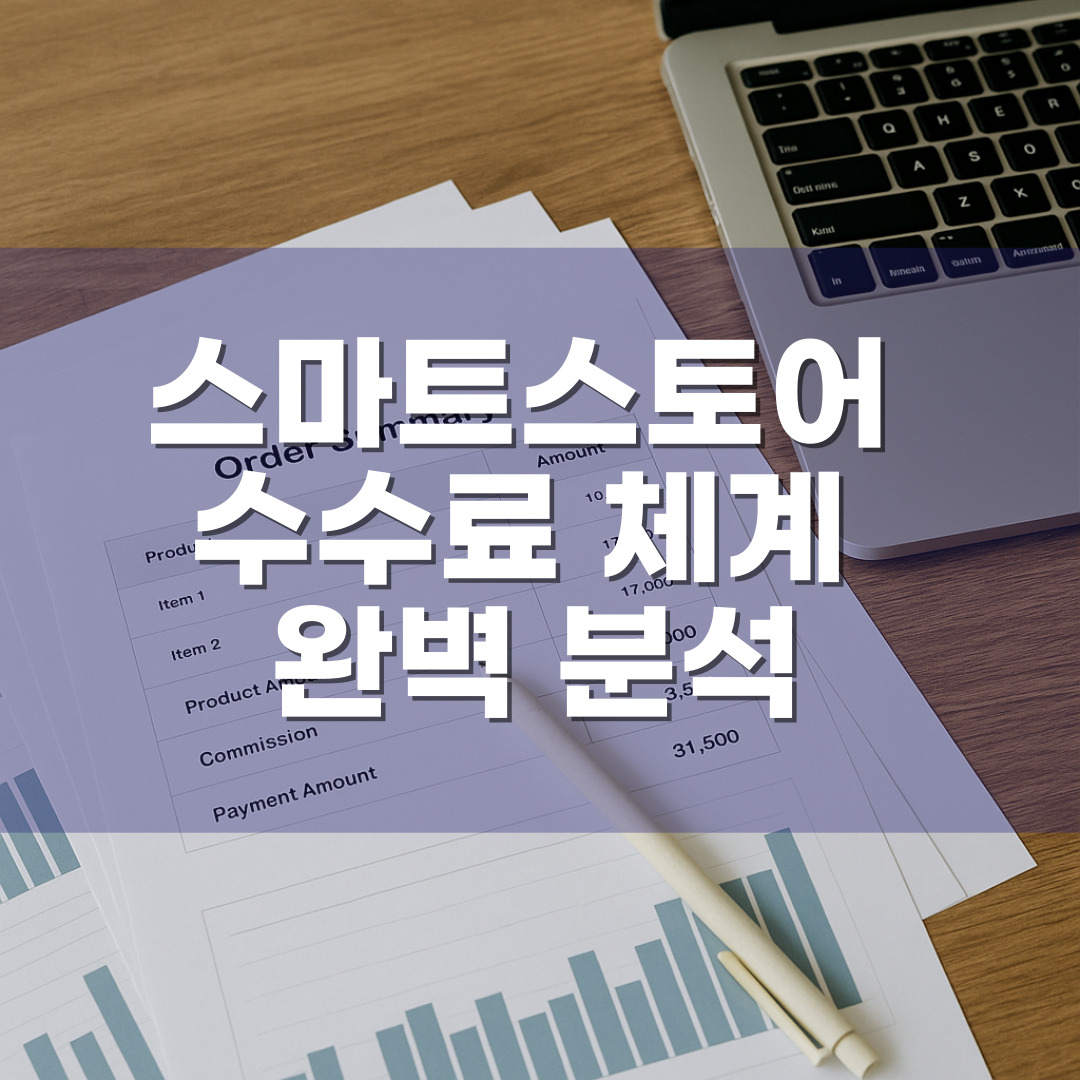 2025년 네이버 스마트스토어 수수료 체계 완벽 분석 &ndash; 신규 셀러가 꼭 알아야 할 포인트
