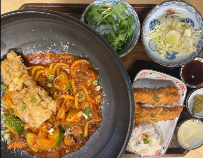 갈치우동정식
