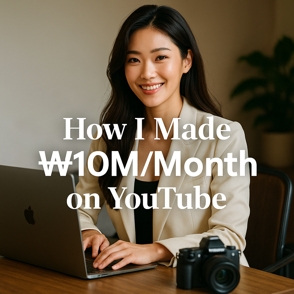 유튜브로 월 1,000만 원 벌었어요! 제가 써먹은 5가지 비밀 전략 대공개