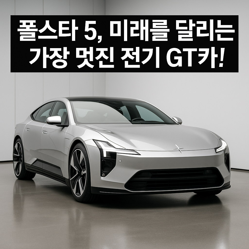 폴스타 5 전기 GT카, 디자인과 기술 분석