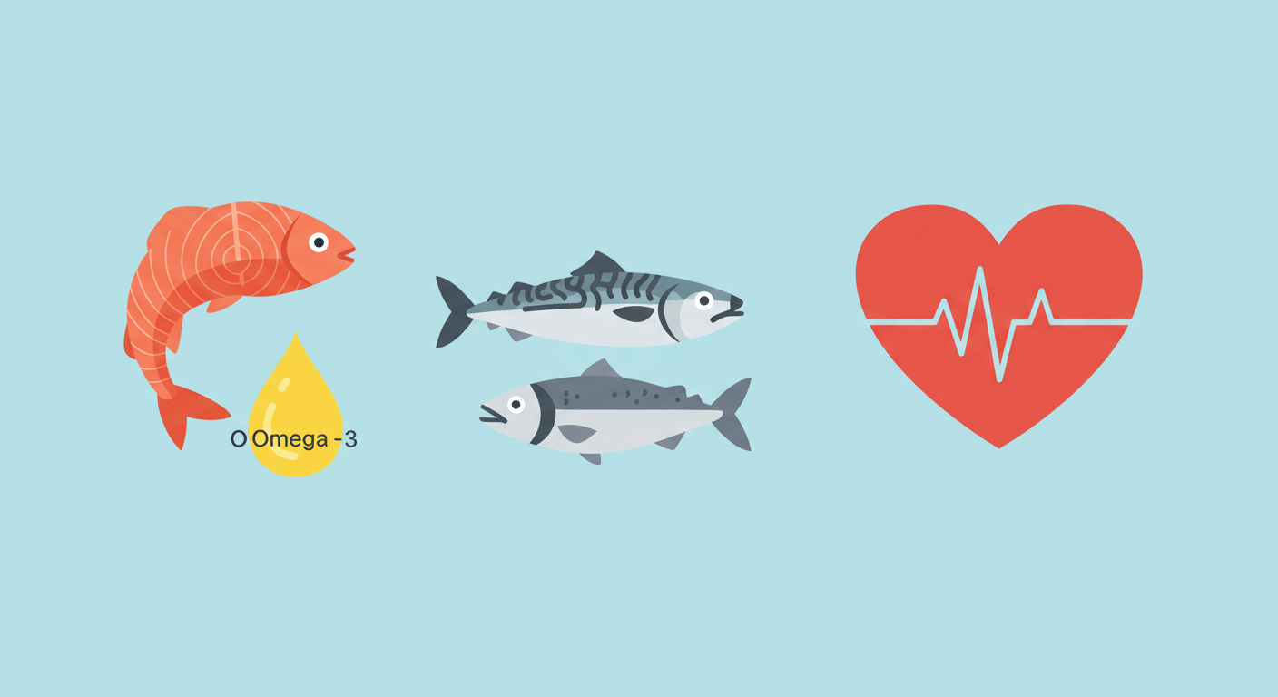 생선: 오메가-3 지방산의 대표 공급원