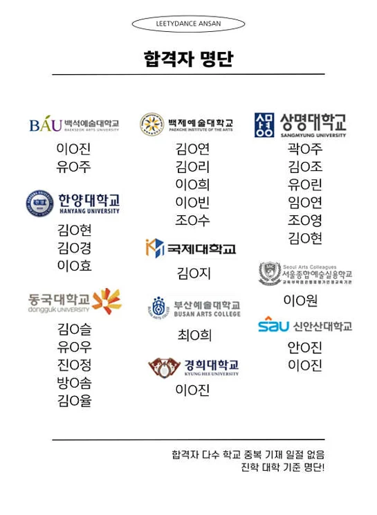 리티댄스아카데미 안산점