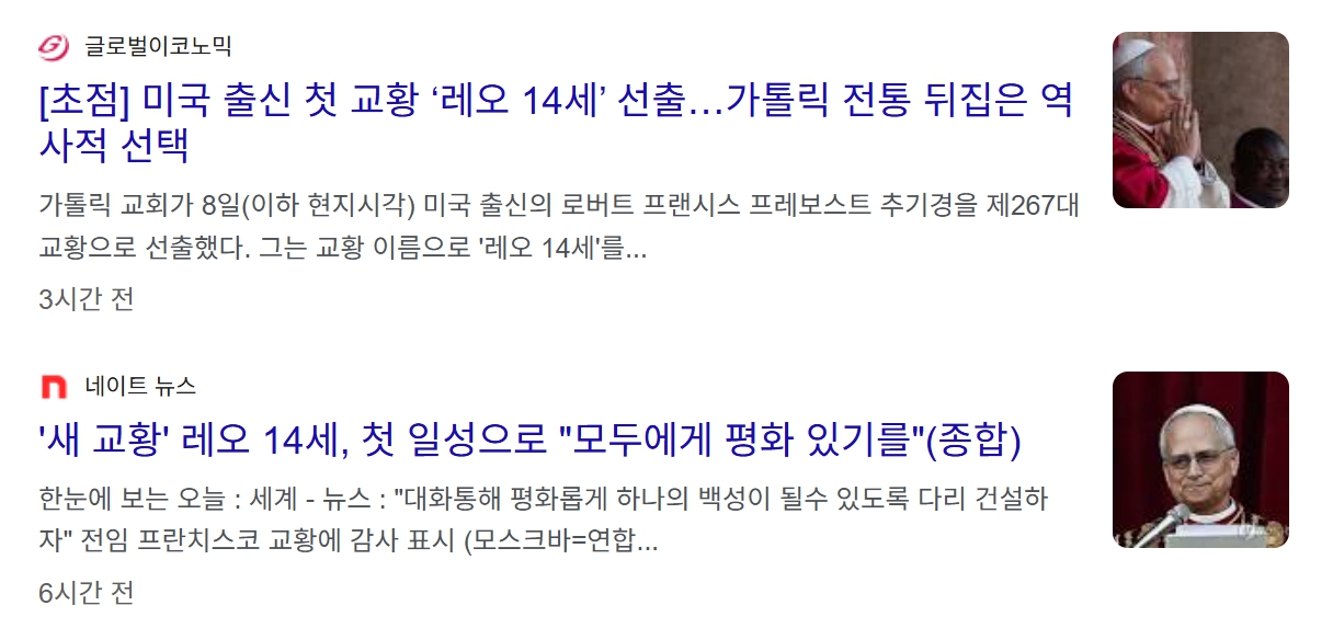 레오 14세 교황
