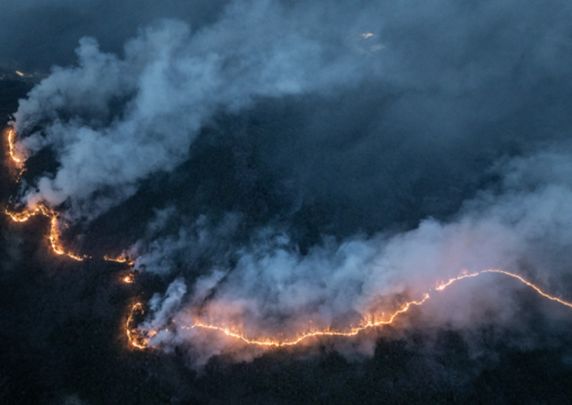 경북 의성군 대형 산불 확산 (이미지 출처: 연합뉴스) 