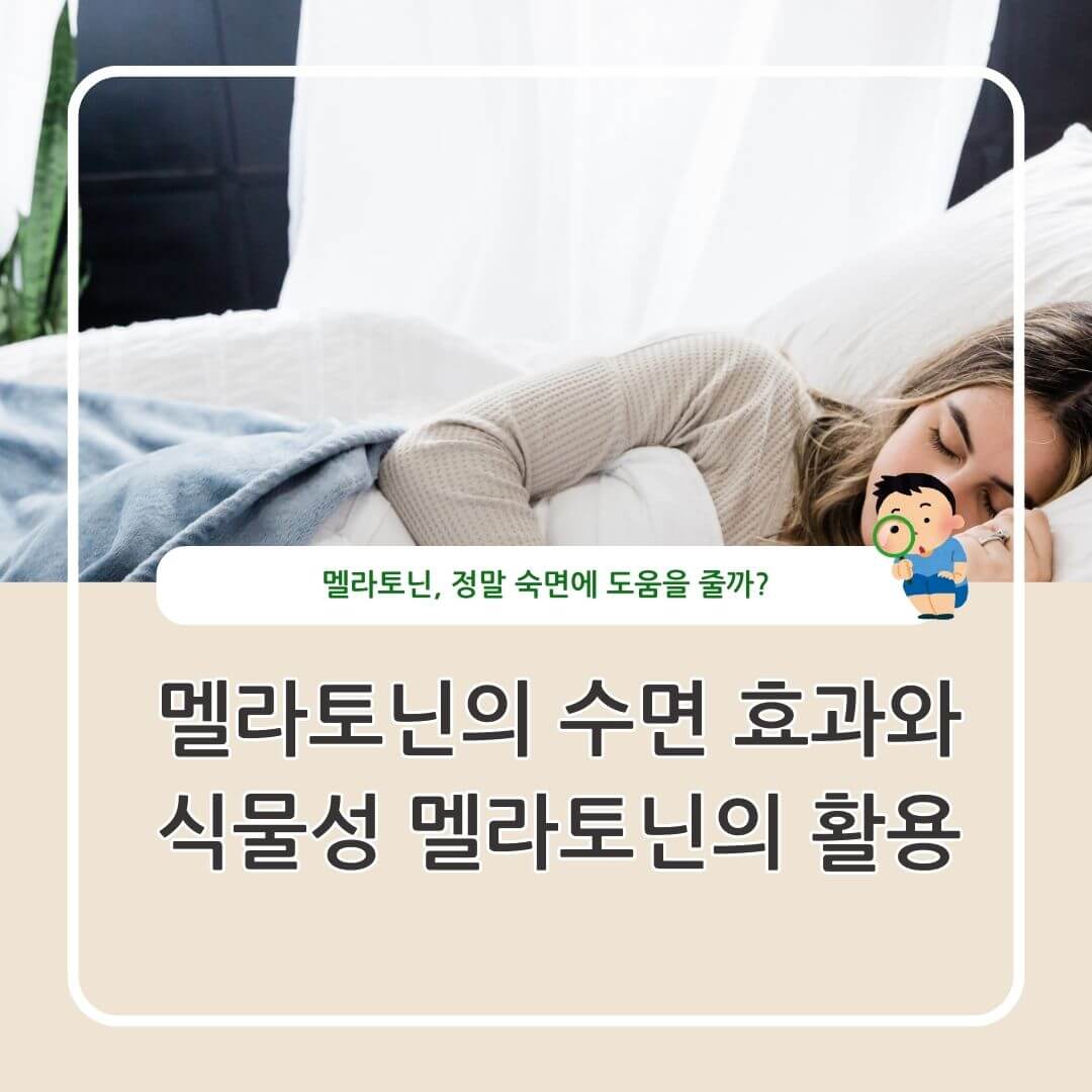 멜라토닌 효과
