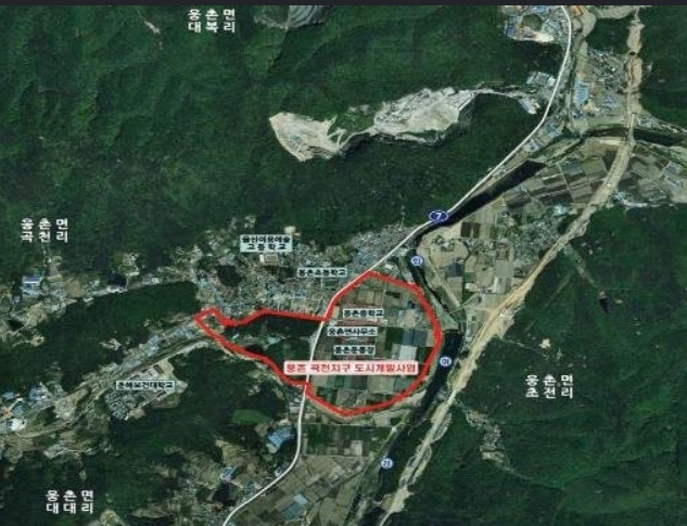 표류하는 울산 개발사업 두 곳, 웅촌곡천지구와 방어동 D-01
