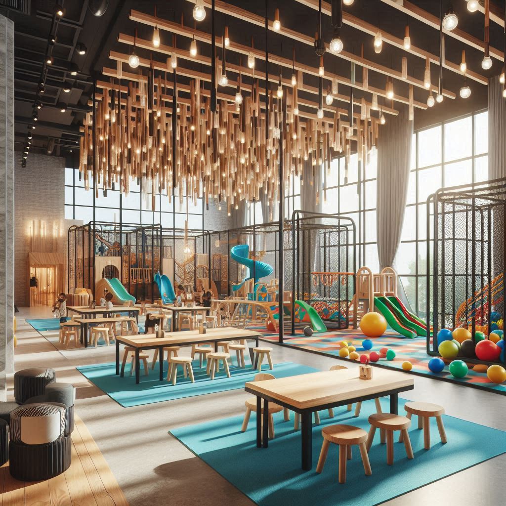 키즈카페 배경