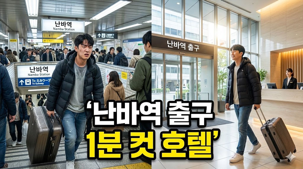 오사카 난바 &lsquo;역세권&rsquo; 호텔 TOP3｜공항&middot;지하철 동선까지 한 번에