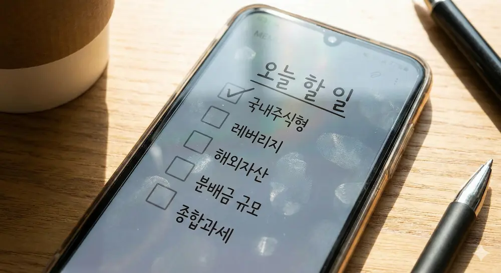 코스피 ETF 세금 점검 체크리스트 이미지