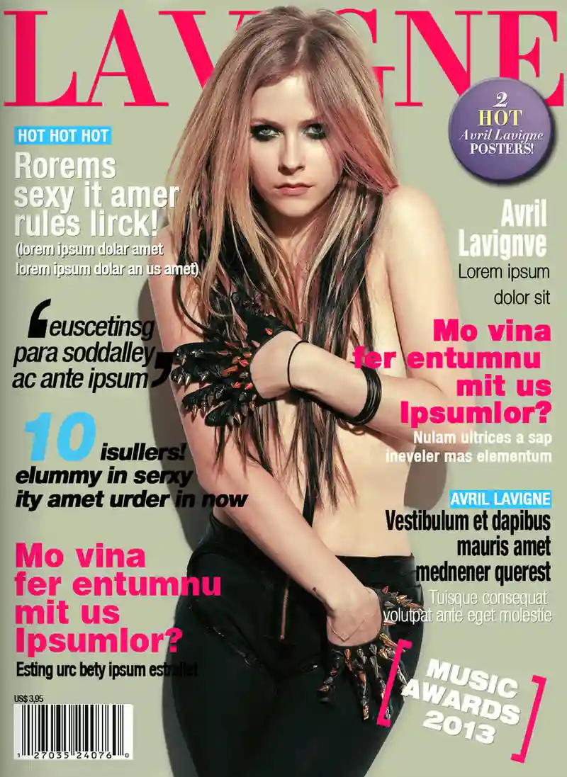 에이브릴-라빈-잡지