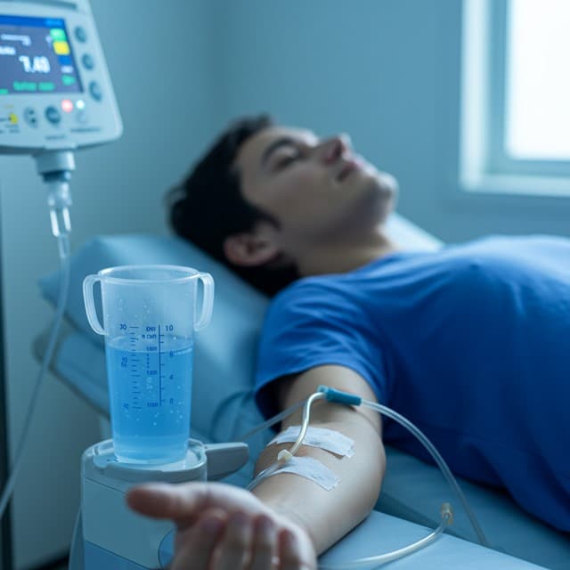 정맥으로 투여되는 면역글로불린 주사와 안전 체크