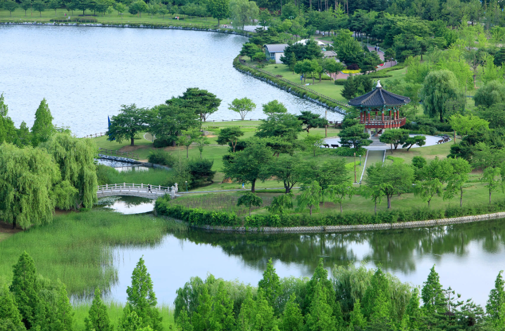 일산호수공원 전경