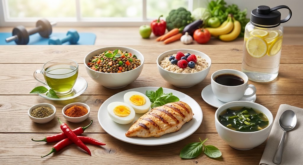 기초대사량 높이는 음식 5가지, 먹으면서 살 빼는 현실 다이어트