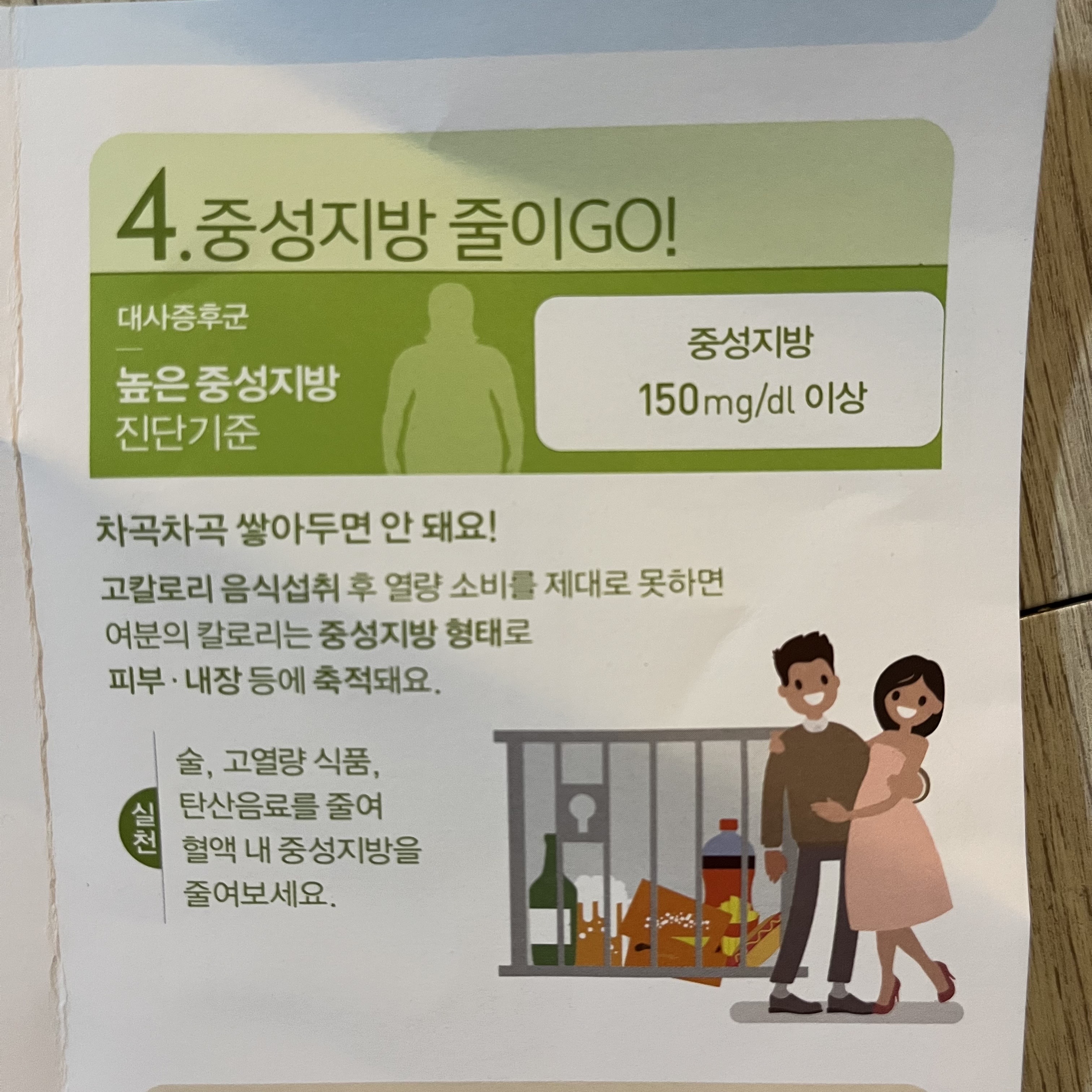 대사증후군 안내문