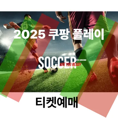 쿠팡플레이 시리즈 2025 토트넘·뉴캐슬 티켓 예매 총정리