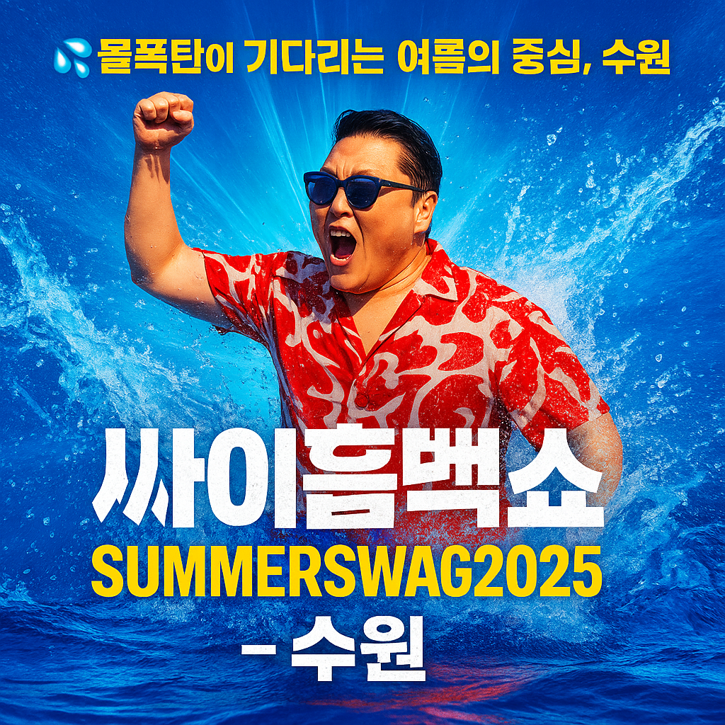 싸이 흠뻑쇼 수원 지금 예약하기