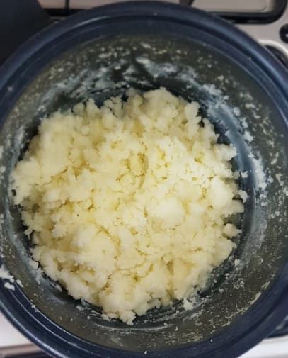 샌드위치 만들기 으깬 감자 사진