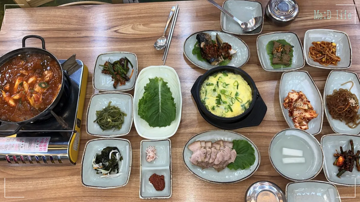 농부가-농부-백반-전주-맛집-백반-계란찜-김치찌개-수육