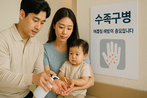 여름철 불청객 &lsquo;수족구병&rsquo;, 영유아 건강 지키는 법