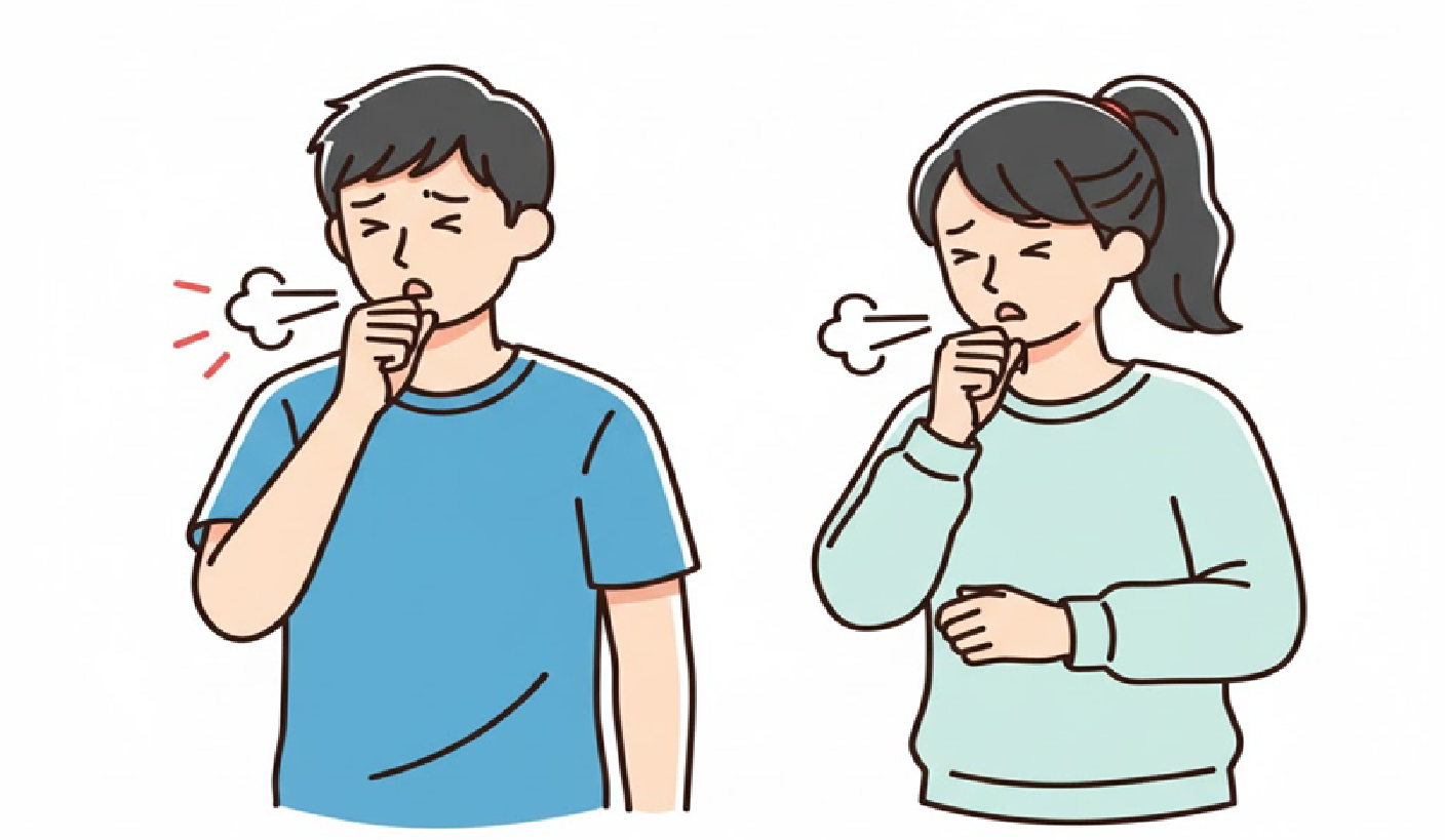 급성 기관지염, 감기와 차이점, 치료법, 예방법