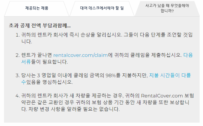 RentalCover 렌탈커버로 렌트비 절약 꿀팁 feat. 해외 여행 렌트카