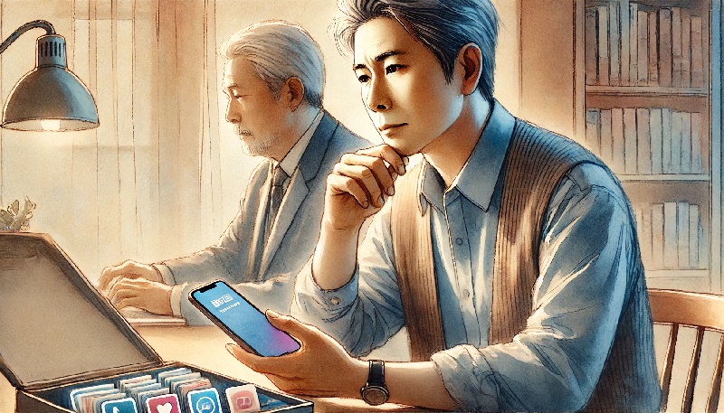 휴대폰 저장 공간에 대한 이미지