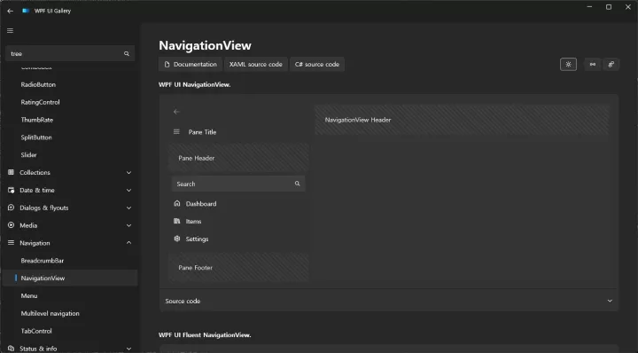 WPF UI V4 - sample