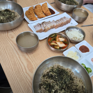 조암순메밀막국수 메뉴