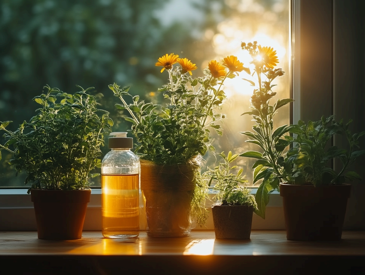 다양한 친환경 세제 제품 이미지 모음