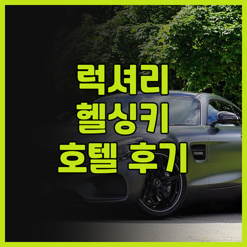 크라운 플라자 헬싱키 헤스페리아 숙박..