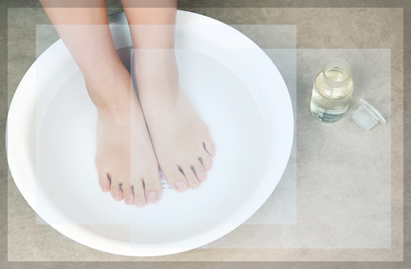 식초 족욕