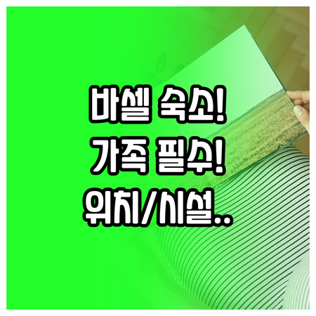 바르셀로나 호텔 5곳 위치 편의시설 ..