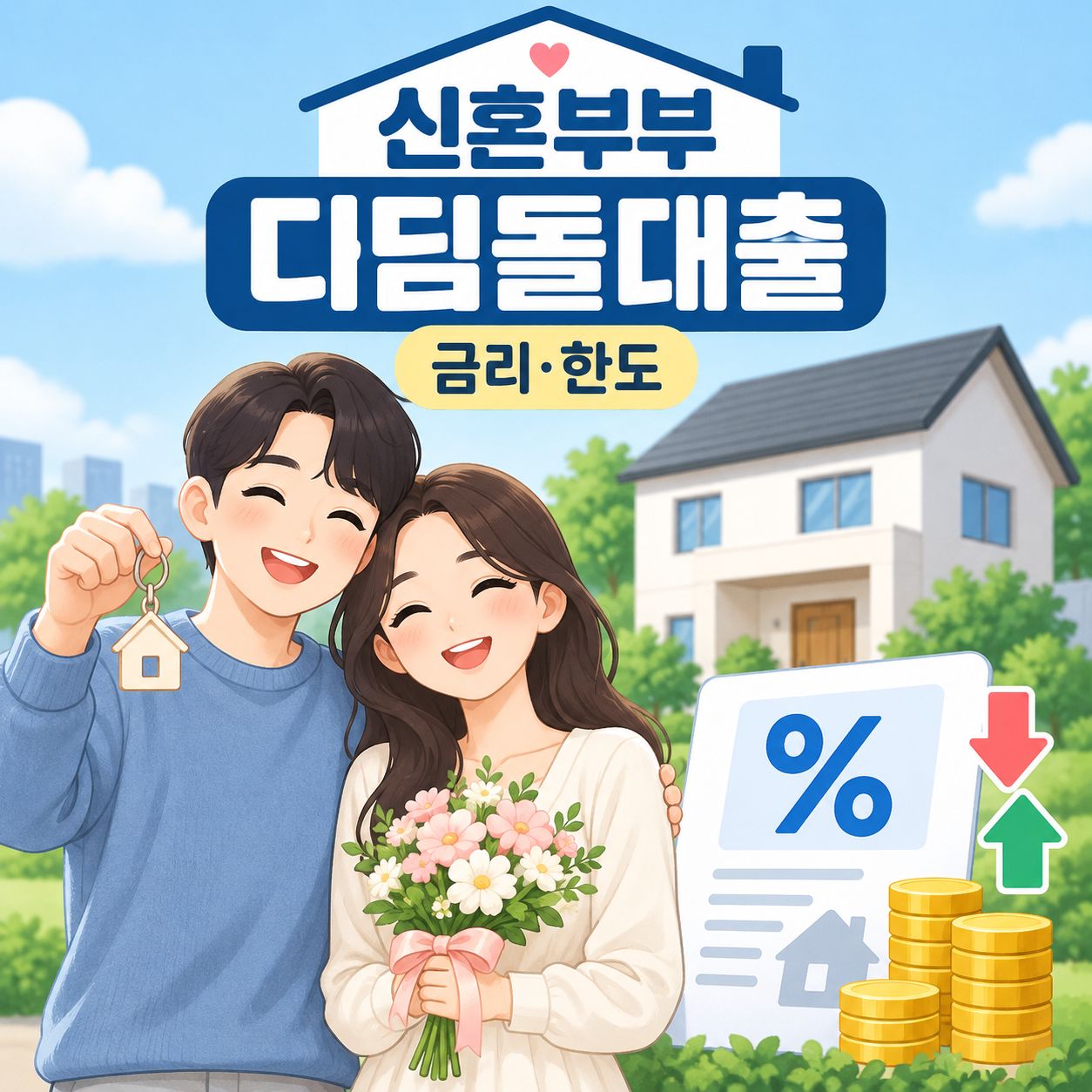 신혼부부 디딤돌대출 금리 최신 조건과 한도 정리