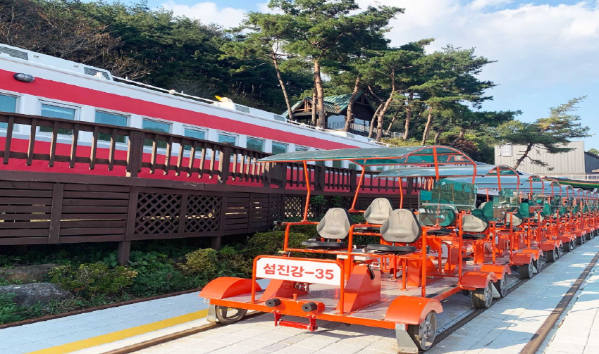섬진강 레일바이크