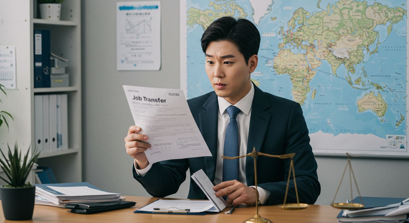 근로계약서&amp;#44; 전보명령&amp;#44; 인사권